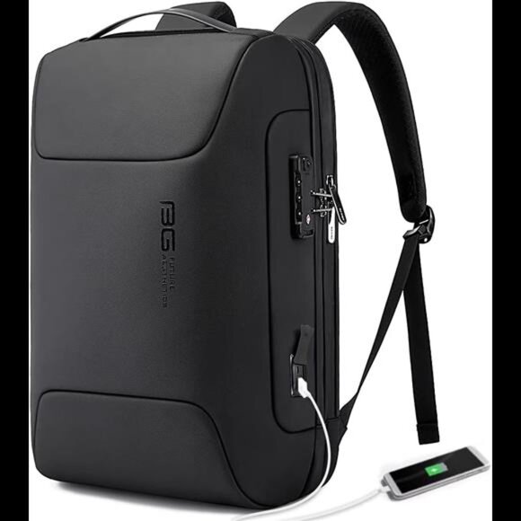 Anti Theft Business Backpack Fits 15.6 Inch Laptop,Smart Work Backpack with USB - Picture 1 of 7